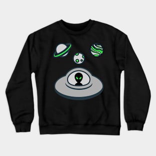 Outer Space Crewneck Sweatshirt